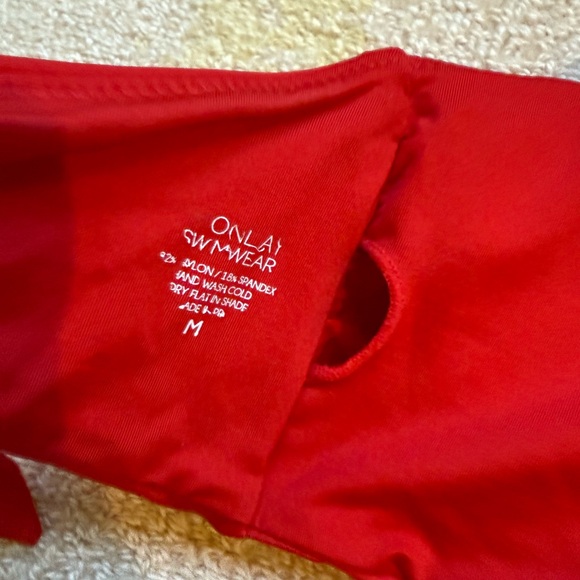 Monday Swimwear Red Bikini Set - Picture 2 of 3